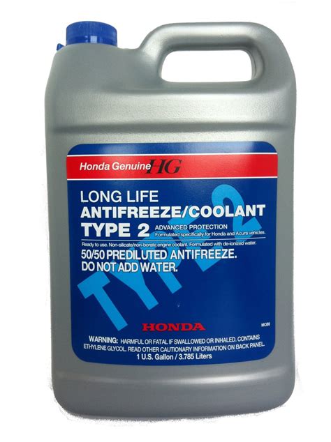 Honda Long Life Coolant Type 2 3.78L